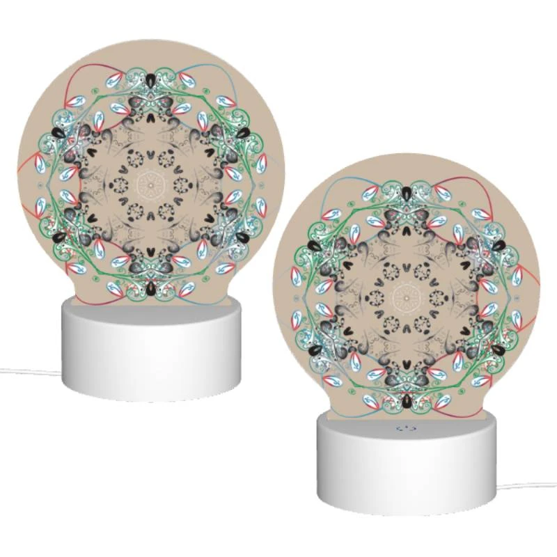 Round Acrylic Night Light, A colorful design with a circle in the center. Round Acrylic Night Light, A Colorful Design With A Circle In The Center. -Cute Night Light Shop c05ddba87fdb048f5e54240ab844f606f1d7230d
