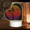 Love Acrylic Night Light, A Sunset With A Palm Tree And A Bird. -Cute Night Light Shop c275c0f5813826f8b2a15ba5de27b56dc546d58a