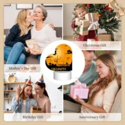 Love Acrylic Night Light, A Halloween Field With A Fence And A Tree With A Bat On It. -Cute Night Light Shop c283a2124f0a963cf6cc3ccabc980c361a3afdd9