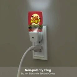 Night Light Set Of 2, A Red Background With A Yellow And Red Banner That Says "Happy Halloween." -Cute Night Light Shop c2d9d8f289da553c8f1e62432f1bfd44b0d70a7d