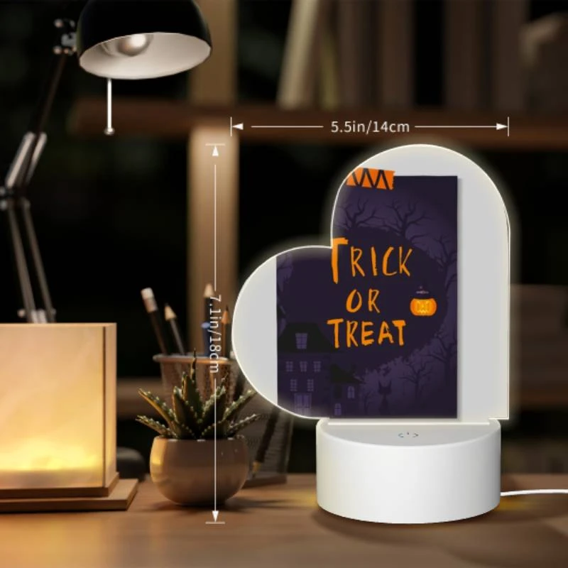 Love Acrylic Night Light, A poster with a pumpkin on it that says Trick or Treat. Love Acrylic Night Light, A Poster With A Pumpkin On It That Says Trick Or Treat. -Cute Night Light Shop c2e99232f73318100ffbe964f75cf630ef9e3a0b