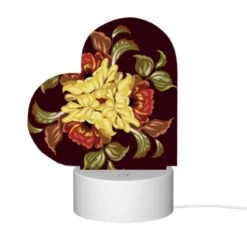 Love Acrylic Night Light, A Colorful Flower Design With Yellow -Cute Night Light Shop c44440eb60aebc4b0068239895ae84567903febf
