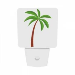 Night Light Set Of 2, A Green And Brown Palm Tree. -Cute Night Light Shop c4b0f6d03056ba05c58283e277dcdc056a476d1e