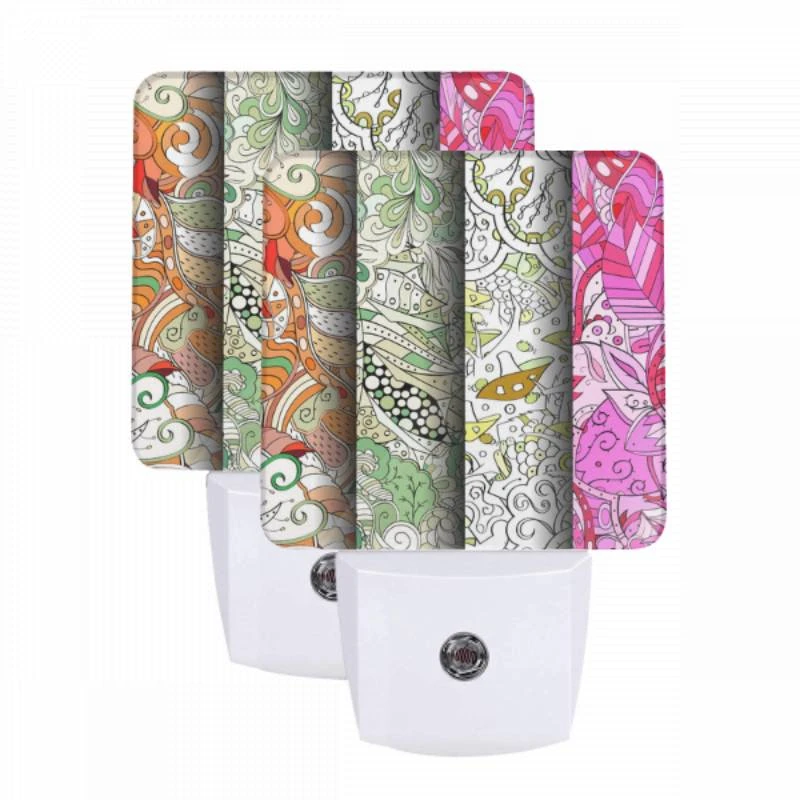 Night Light Set of 2, Four different colored designs of flowers. Night Light Set Of 2, Four Different Colored Designs Of Flowers. -Cute Night Light Shop c624d7f50949adbd7e5916100685bafcd444f8ee