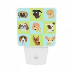 Night Light Set Of 2, A Collection Of Cartoon Dog Images. -Cute Night Light Shop c8c26f27075d0f615c0e1bf585ad4a8808e01fd5