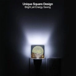 Night Light Set Of 2, A Cartoon Of Pumpkins With The Words "Happy Halloween" Written Above Them. -Cute Night Light Shop c9885ff18041d31b998f348fe1cc568c9468268e