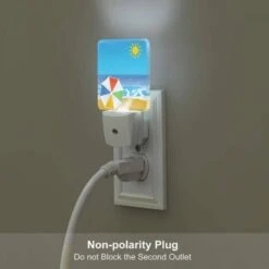 Night Light, A Colorful Umbrella Is On The Beach. -Cute Night Light Shop cd7d1f64df88267101645cda48d46f09e4082a96