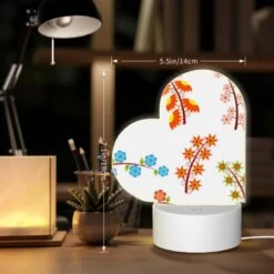 Love Acrylic Night Light, Six Different Colored Flower Branches. -Cute Night Light Shop cda66028c68be3e4c8112c5963b2dddbbfd0f13e