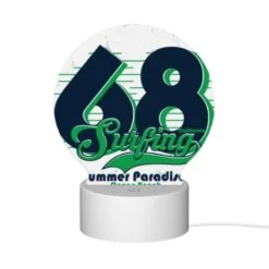 Round Acrylic Night Light, A Surfing Logo For The State Of California. -Cute Night Light Shop ce2c3efc6ecc82db1cc7ee4e2f69541ff7b3e021