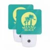 Night Light Set Of 2, A Logo For Miami Beach. -Cute Night Light Shop d26bc34bc66b210f3d98e66b927b10b4ef6fd3d5