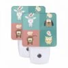 Night Light Set Of 2, Four Different Animals Are Shown With Their Thoughts Written On Them. -Cute Night Light Shop d5493c4f009f1f386315357b1704dc5280e9bfd5
