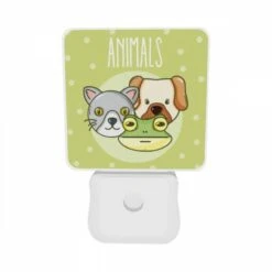 Night Light Set Of 2, A Cartoon Of A Dog -Cute Night Light Shop d761a5227b3ab81ef6129085e5137402e9d9c595