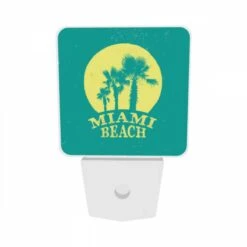 Night Light Set Of 2, A Logo For Miami Beach. -Cute Night Light Shop d7a45245d3eaaf3816944fd2c2117139513e6e5e