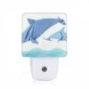 Night Light, Two Blue Paper Dolphins Swimming In The Ocean. -Cute Night Light Shop dab781dae02db6c9f6e50443119bc2ee078fbd97