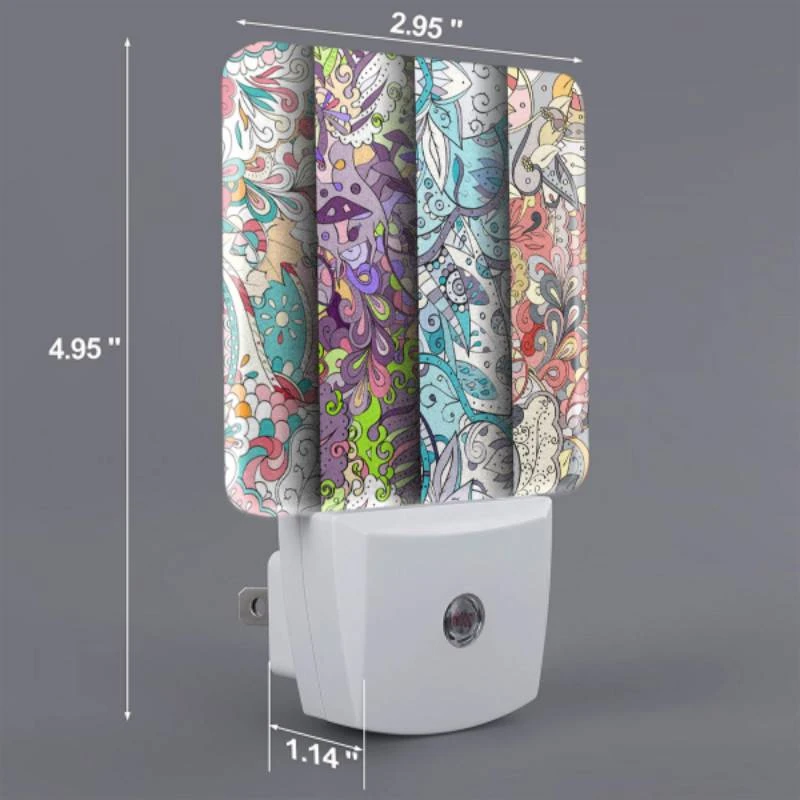 Night Light, Three colorful designs are displayed on a wall. Night Light, Three Colorful Designs Are Displayed On A Wall. -Cute Night Light Shop dbaa0487cc217a48cc2ece0df00669fed0eaa7dc