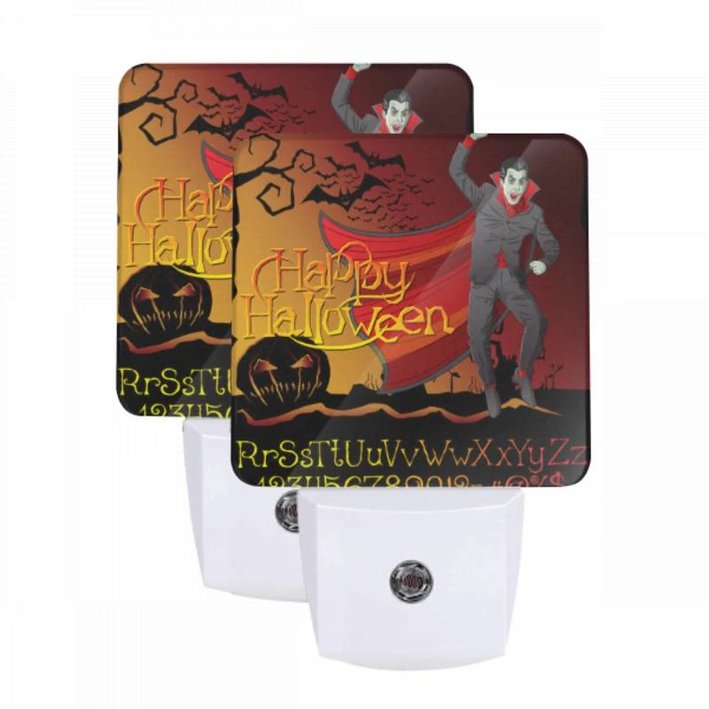 Night Light Set of 2, A man dressed as Dracula is celebrating Halloween. Night Light Set Of 2, A Man Dressed As Dracula Is Celebrating Halloween. -Cute Night Light Shop dbb81a2aa8072f4662e2ade0d577a4a887c637f7