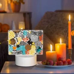 Rectangular Acrylic Night Light, A Pattern Of Flowers And Birds With Glasses. 8 Rectangular Acrylic Night Light, A Pattern Of Flowers And Birds With Glasses. -Cute Night Light Shop dc81e496431d32ad3726c503e8fcb00c13973b8e