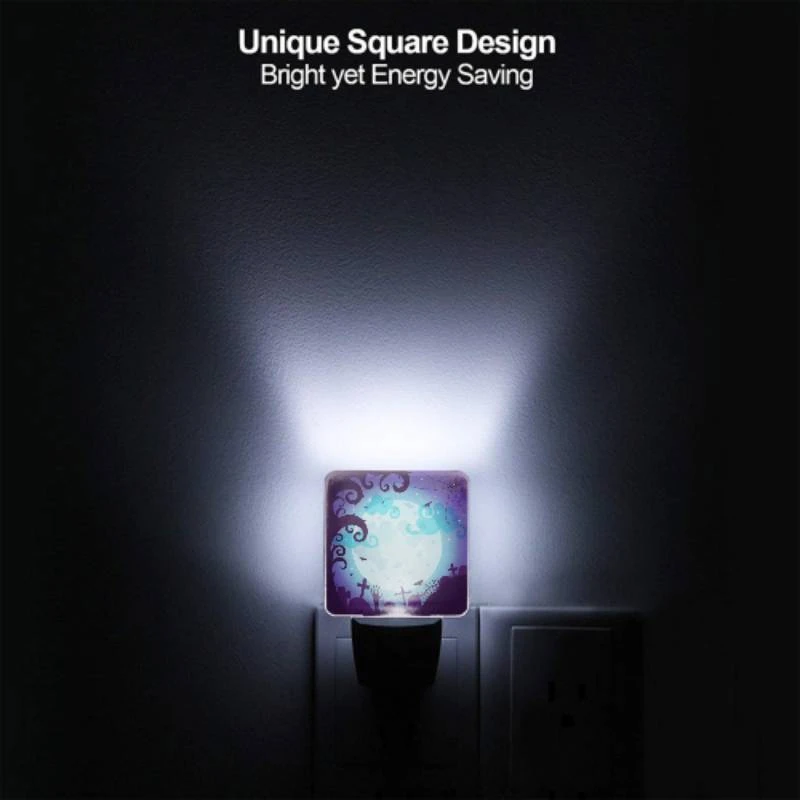 Night Light, A spooky scene with a full moon and a bunch of bats flying around. Night Light, A Spooky Scene With A Full Moon And A Bunch Of Bats Flying Around. -Cute Night Light Shop de79cc90cd6b0efe0887eea09c587aead8d63b12