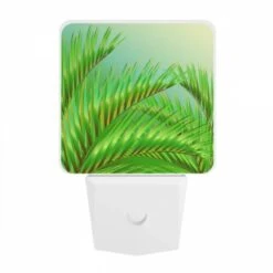 Night Light, A Green Palm Tree With A Yellowish Tint. -Cute Night Light Shop dedf2fb474500abcbd1f9a10835c9cf0f8435d69