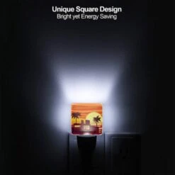 Night Light, A House With A Sunset In The Background. -Cute Night Light Shop dfb996dccd2487b317c618355520c7f629274773