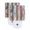 Night Light Set Of 2, Three Different Colored Paintings Of Flowers. 1 Night Light Set Of 2, Three Different Colored Paintings Of Flowers. -Cute Night Light Shop e064dbf6942bdf99e68db995713e26ad29e46e4b