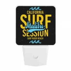 Night Light, A Surfboard With The Words California Surf Session On It. -Cute Night Light Shop e07b949fde0f1e6be7af0505e685a4858fd650be