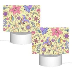 Rectangular Acrylic Night Light, A Colorful Floral Pattern With Purple 3 Rectangular Acrylic Night Light, A Colorful Floral Pattern With Purple -Cute Night Light Shop e0b2a07cefc9ac0f7463eb65b6ac12f67aeafd60
