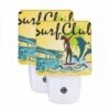 Night Light Set Of 2, A Woman Is Surfing On A Surfboard In Front Of A Van. -Cute Night Light Shop e0ecdec29950fd97ab06db0c8d538415ca4df2f9