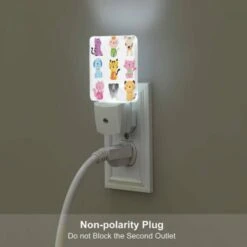 Night Light Set Of 2, A Collection Of Cartoon Animal Characters -Cute Night Light Shop e174cc523b4999096018aa99b0d1d27e6d19d8a0