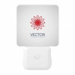 Night Light, A Red And White Flower With A Red Center. 10 Night Light, A Red And White Flower With A Red Center. -Cute Night Light Shop e19331e19128e49c31fd07a30de15735c7f70e59