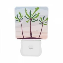 Night Light Set Of 2, Three Palm Trees Are Standing In The Sand. -Cute Night Light Shop e22c41b365726932578da5eb5371ee2a4ac6e1bb 1