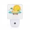 Night Light, A Cartoon Of A Sunny Beach With Palm Trees And A Sun. -Cute Night Light Shop e35b900d50d2d1b5f6403efa9cab29bf7d0cfde9