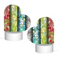 Love Acrylic Night Light, Three Colorful Designs Of Flowers Are Displayed On A Wall. -Cute Night Light Shop e3b8fb9eea017a4073f5ca9babf1b893613759a9