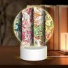 Round Acrylic Night Light, Four Different Colored Designs Of A Tree. -Cute Night Light Shop e46fbe98b97350d2119f3b2a0c184296f8e5a9e8