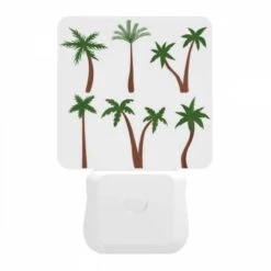 Night Light, Six Different Types Of Palm Trees Are Shown In A Row. -Cute Night Light Shop e520fe5f0375821f593b8be223c390f3641a9df5