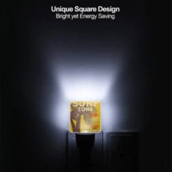 Night Light, A Poster Advertising Surfing In Long Beach. -Cute Night Light Shop e7dff9f72df7202a31f8091b80899b3152dc6576