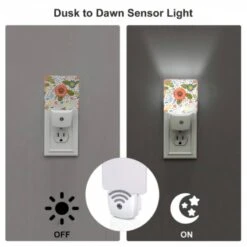 Night Light, A Colorful Floral Pattern With Birds And Flowers. -Cute Night Light Shop e863834d47fb912c4636a69256dc610048f3541a