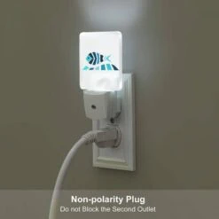 Night Light, A Blue And White Fish With A Yellow Eye. -Cute Night Light Shop e96a81d6fb8b714164bc3f5a104e2fe9e10b3f4b