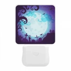 Night Light, A Spooky Scene With A Full Moon And A Bunch Of Bats Flying Around. 11 Night Light, A Spooky Scene With A Full Moon And A Bunch Of Bats Flying Around. -Cute Night Light Shop ea751a01521363811d85dca697b2282377153aa6