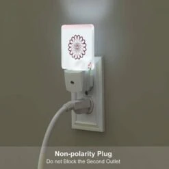 Night Light, A Purple Flower With A White Center. -Cute Night Light Shop eaa195ec5ade3275a8098ab1184097db56c1aad9