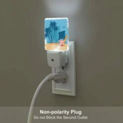 Night Light, A Colorful Beach Chair With A Red And White Striped Towel On It -Cute Night Light Shop ee37b78de2b28935e78fc7ecaa6bafe8e5159397