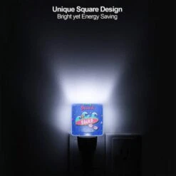 Night Light, A Colorful Surfing Zone Sign With A Pink And Blue Background. -Cute Night Light Shop eec74d35b143bedc065dcd28c3843695ebe11ae5