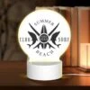 Round Acrylic Night Light, A Logo For The Club Surf Beach. -Cute Night Light Shop ef1c618e433286e40daf736182eb5791876134df