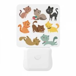 Night Light, A Collection Of Cats In Various Positions And Colors. -Cute Night Light Shop ef9788973d9c177bcdd2ed8de7fd9e9199a235a6