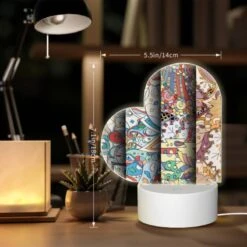 Love Acrylic Night Light, Three Colorful Designs Are Displayed On A Wall. -Cute Night Light Shop f01dc131746c6fe46f2c2b18e6761eef66a3f0a3