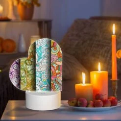 Love Acrylic Night Light, Three Colorful Designs Are Displayed On A Wall. -Cute Night Light Shop f35002247dcdd22bffb2abdb64289b25d203cfca