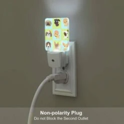 Night Light Set Of 2, A Collection Of Cartoon Dog Images. -Cute Night Light Shop f39b2add3e4201612063d3f72d840bca6b068824