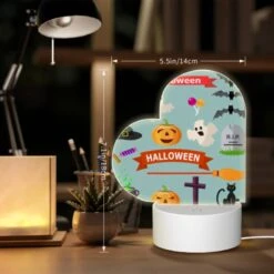 Love Acrylic Night Light, Halloween Is A Holiday Celebrated On October 31st. -Cute Night Light Shop f5adcbc4a001ceaccd725fef7e6dc6187a1a2818