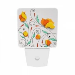 Night Light Set Of 2, A Colorful Flower Design With Yellow 7 Night Light Set Of 2, A Colorful Flower Design With Yellow -Cute Night Light Shop f629ae32dda6b309e28f89c5a57c2992a4931506