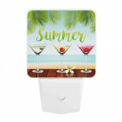 Night Light, Three Cocktails Are On A Table -Cute Night Light Shop f696d7654f2483debeca452a788fa0217827d4d5